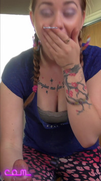 Surprise Oral Creampie for Cumslut Gracelynn Moans