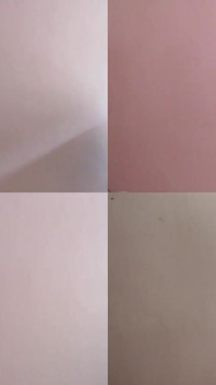 Posing Naked in 4 Screens