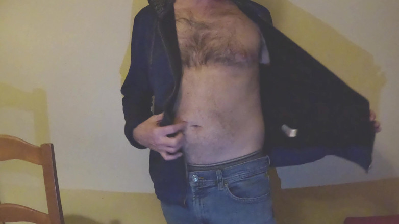 Rockardglans: Grosse bite, gros plan, éjac crémeux nu, conversation coquine - Rockardglans
