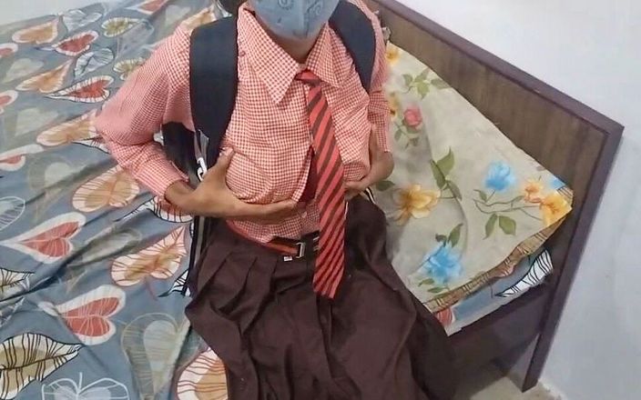 Sexynick: भारतीय देसी गांव की स्कूली लड़की सेक्स