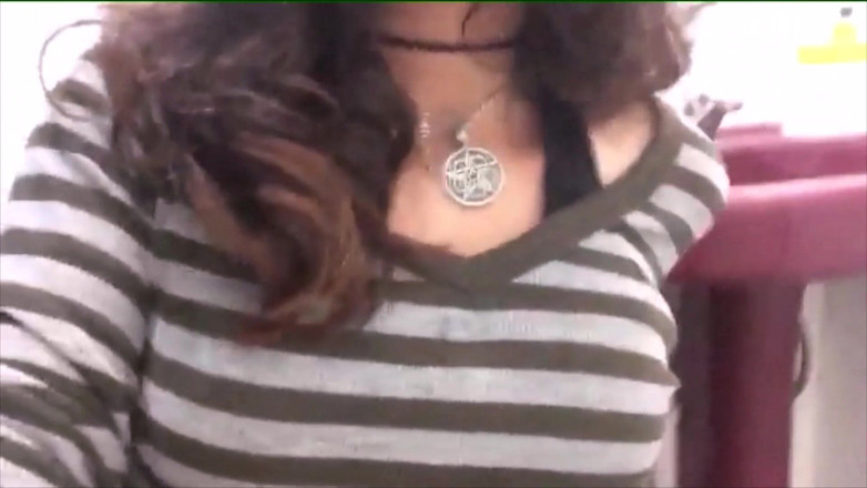 Adorable Teen: Enjoying the delicious taste of my pussy after masturbating and...