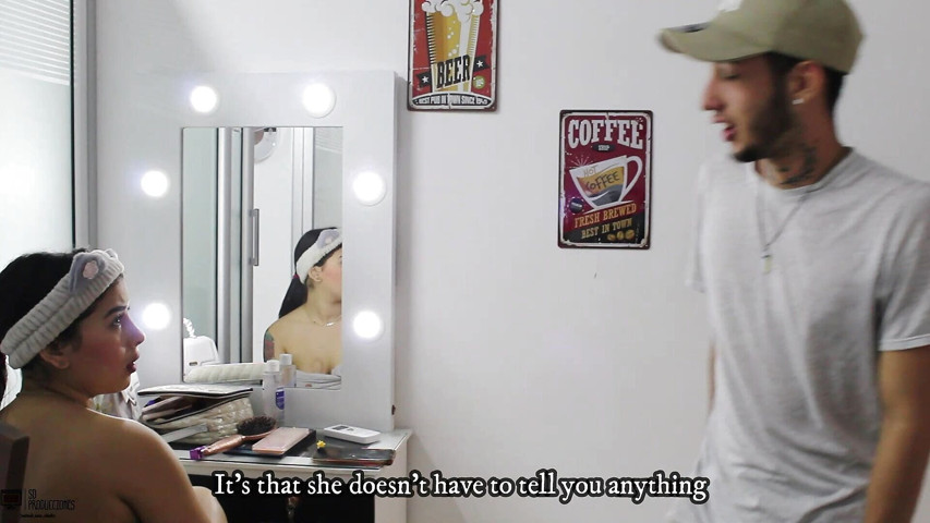 Horny Stepfather Takes Advantage of the Fact That He Is Home Alone to Give His Beautiful Stepdaughter His Cum - Porn in (Vayolet)