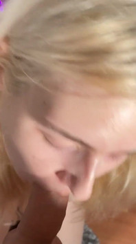 Blonde Girlfriend Getting Fucked at Home