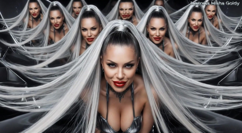 Goddess Misha Goldy: Сесія Тотал Темрява Гун