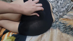 Mexicasero: 我穿着迷你短裤的前女友屁股