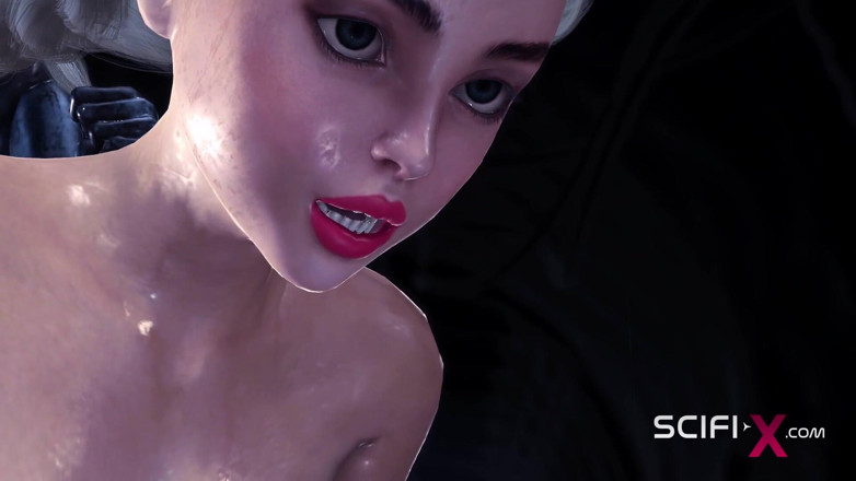 SciFi-X transgender: Una bella ragazza sexy viene scopata da una aliena in...