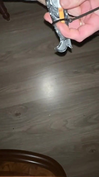 Arschloch mit Zigaretten