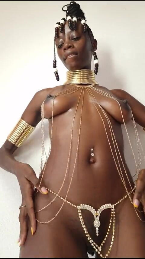 Missblackreey: Ultra-sexy afrikanischer göttin tanz