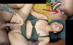 XxHomeMade: Adik tiriku minta aku melucuti kondomnya dan crot di dalam...