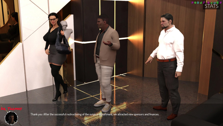 Porny Games: Lékařská speciální péče od 10ki - první pracovní den, s erotickými výsledky 1