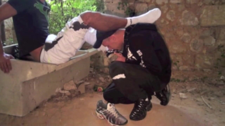 Sneaker gay: Scally boy fucked by the XXL cock of Matt Surfer