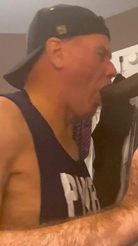 Homemade Glory Hole with Bikeman