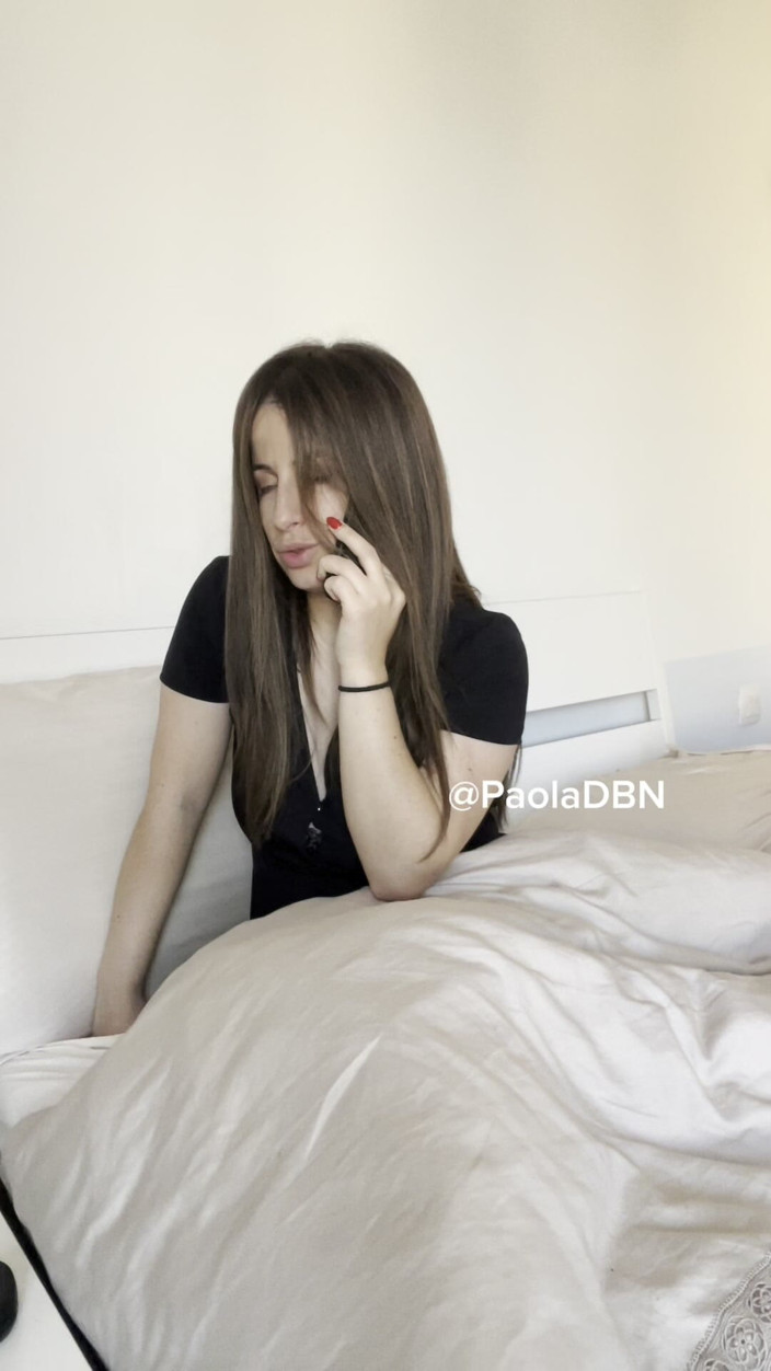 PaolaDbn: Jag har kul med min förälskelse i telefonen