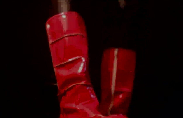 The Goddess Simone: Gothic trample cock boots