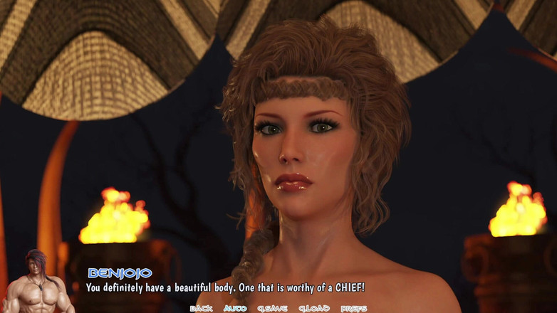 The BenJojo: Barbarian Conquests - vůdce klanu kouří můj penis