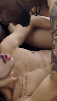 Hot Brazilian Twink Gets Stuffed with Black Dick