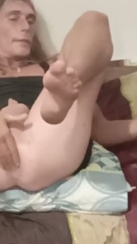 After Two Days at the Beach, Upon Returning Home, He Practices Fisting Alone.