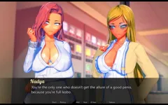 Futa'nın ntr dünyası futanari hentai oyunu porno oyunu ep.3 kütüphane sert sikiş!