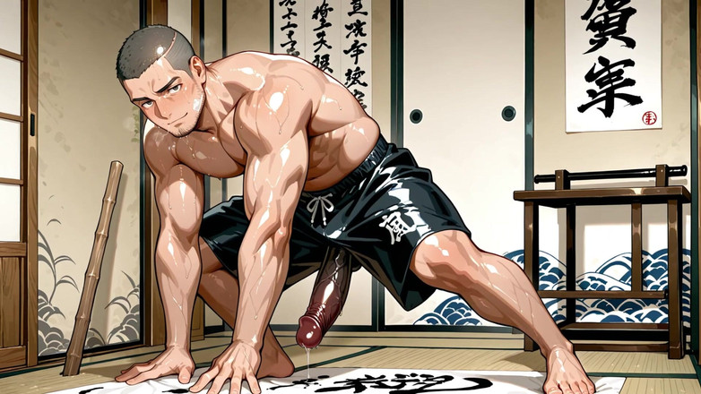 Erotic Man: Ai Gay英俊男人的艺术组合