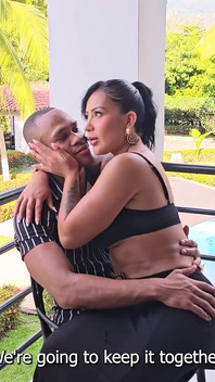 Patronum etrafta yokken karısını siktiğimi bilmiyor - Brandon Cruz ve Mariana Martix