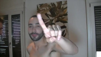 Gaybareback: Straight guy suck dick of twink in Madrid