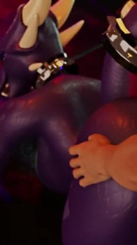 Cynder Gets Fucked From Behind - 3D Furry Anthro Spyro the Dragon