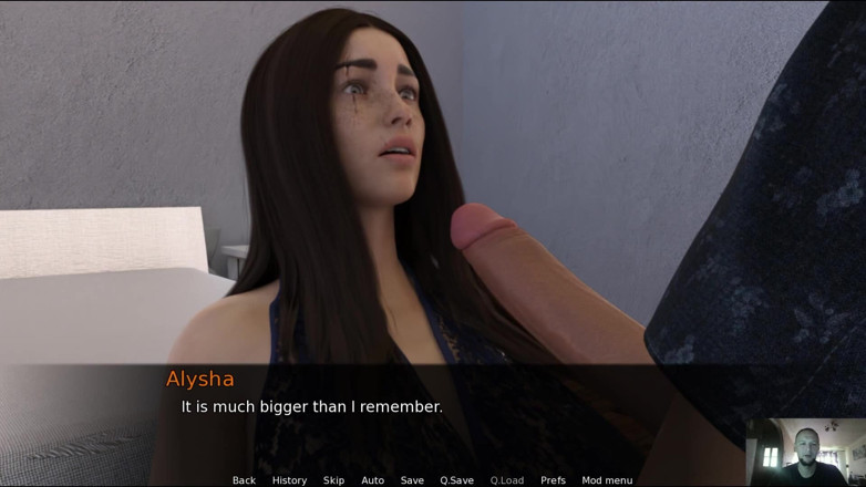 Sex game gamer: Ejaculare puternică pe față - Între mântuire și abis