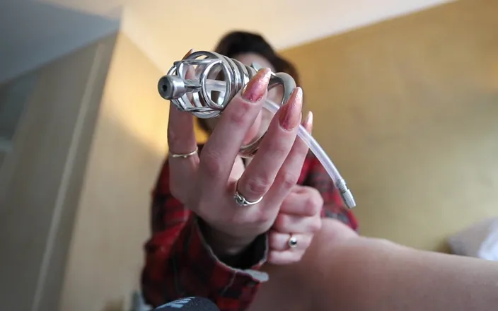 Countess diamond: Your New Urethral Chastity Cage