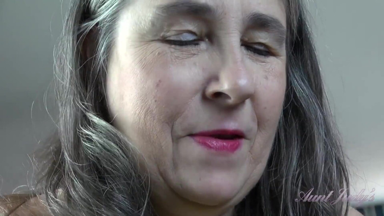 Aunt Judy's: Auntjudys - Busty Mature Hairy Amateur Grace Wants to Masturbate with...