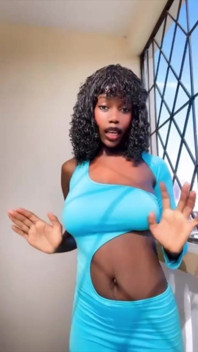 Sexy Natural Kenyan Ebony Babe Short Clip Just for You #01