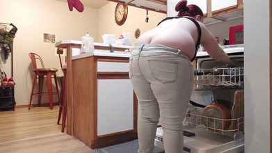 Sin Spice by Sophia Sinclair and Jasper Spice: Buttcrack mendedahkan mesin cuci pinggan mangkuk