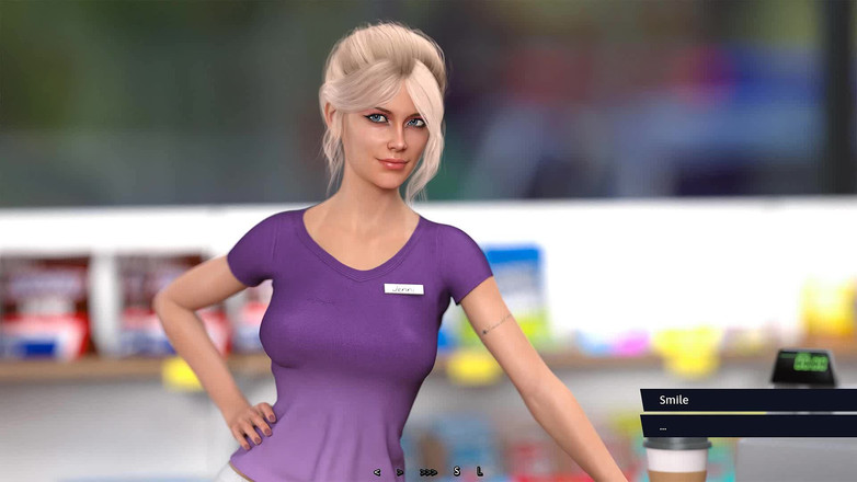 Dirty GamesXxX: 夏日炎热：男人在杂货店从性感的店员处买避孕套 第6集