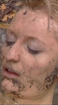 A Blonde Horny Have Hard Sex to His Friend in the Muddy Place