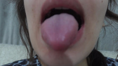 AmayaMori: Adik tiri Indiaku nunjukin mulut dan lidah dan giginya