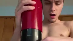 Intense Solo Masturbation With Finish