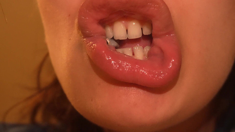 AmayaMori: Giantess Mouth Close up Tiny Husband Faces His Biggest Fear