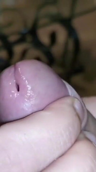 Close up Gentle Handjob Cock Tease