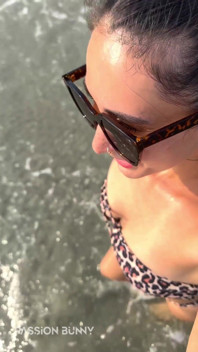 Sexy Bikini Chill on the Tropical Beach