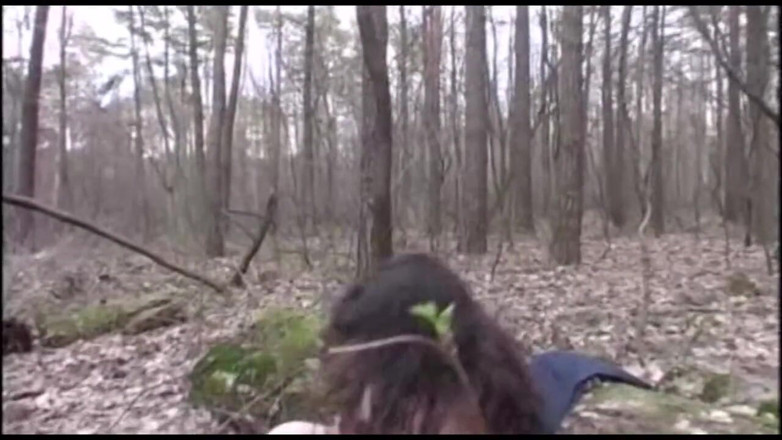 Muschi movie official: Big boobs girl masturbation in the forest