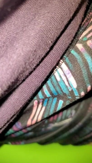 Paul Vandenbosch: Edging in leggings till my fat cock leaks