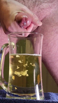 Cum in My Piss, 2 Angles with Slow Motion, Ca2026