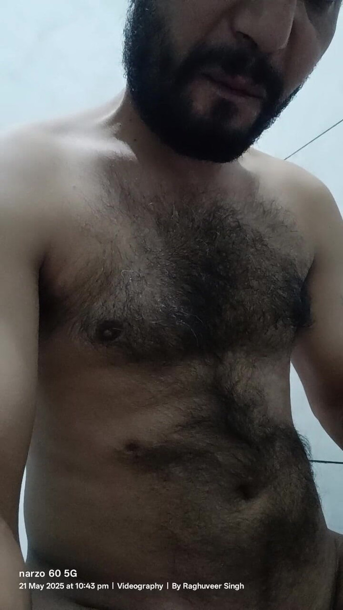 Rajasthani-old-lover: Un uomo caldo indiano si gode la masturbazione