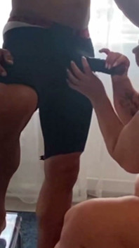 Mrs Zina Gabon Takes Huge Cum Load in Her Mouth and Loves It Dripping
