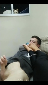 Cuckold Alpha Date but Only Gets Foot Slaps and Foot Worship - Foot Worship - Footjob