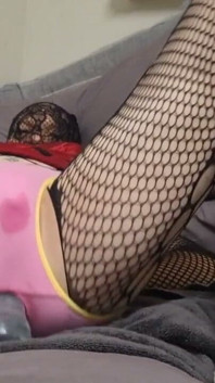 Pantieboy เย็ดรูด้วยดิลโด้ผ่านกางเกงในสาว, น้ําแตกแบบแฮนด์ฟรี