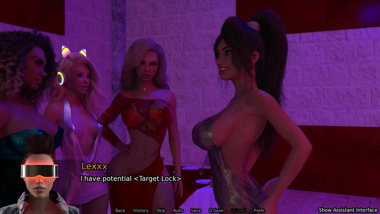 Studio-77: Anální sex nevlastní sestry - porno hra sexbot