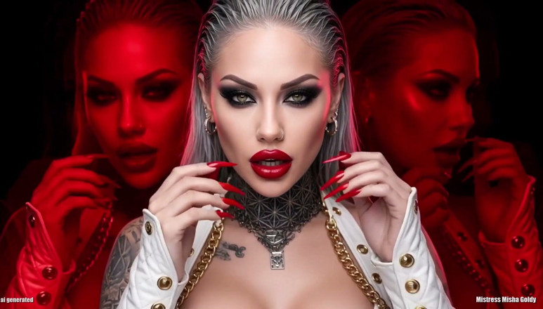 Goddess Misha Goldy: Witch’s Milking. Do You Think My Eyes Are Magic? Prove...