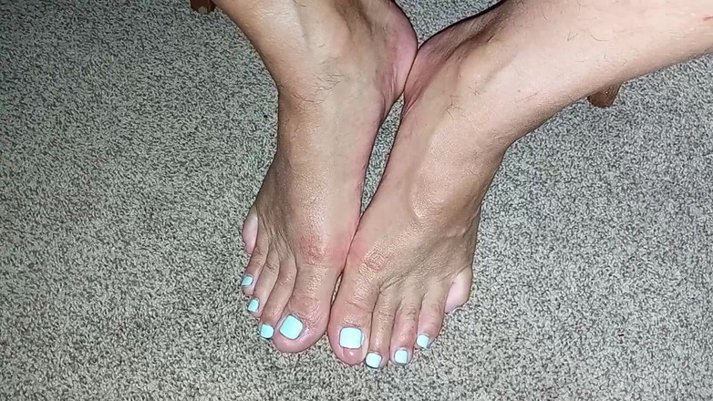 Midsouth Foot Fetish: मेरे प्यारे आदमी Pedi को दिखा रहा हूँ