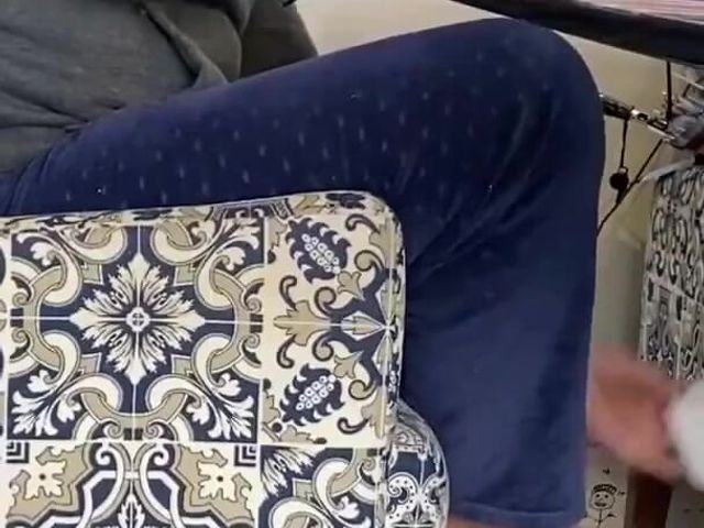 Kiffa Uses Slave as Footstool as She Uses Her Notebook (Kiffa Feet)