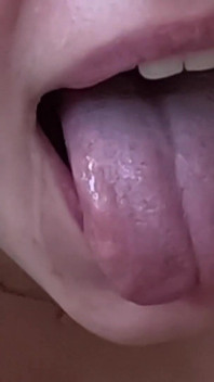 Lovely Close up Cum Play and Cum Swallow